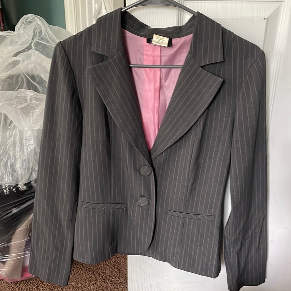 Star City gray and pink blazer size small